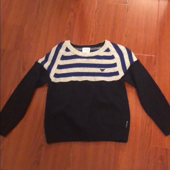 armani boys sweater